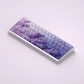 Wisteria Flowers 104+26 PBT Doubleshot Backlit 5-sided Dye-subbed Keycaps Set Cherry Profile Side Legends for MX Keyboard